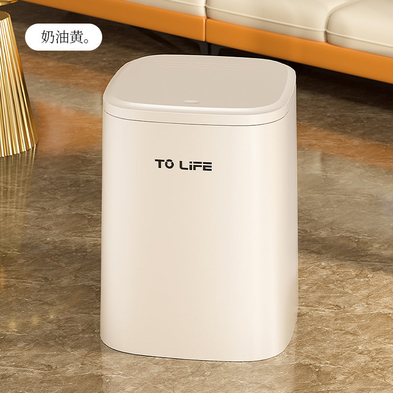 JOYSO™ Press Open Trash Can for Kitchen & Bathroom