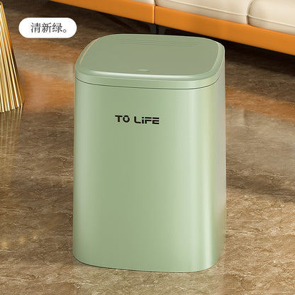 JOYSO™ Press Open Trash Can for Kitchen & Bathroom