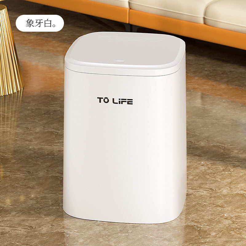 JOYSO™ Press Open Trash Can for Kitchen & Bathroom