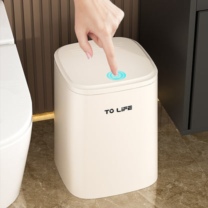 JOYSO™ Press Open Trash Can for Kitchen & Bathroom