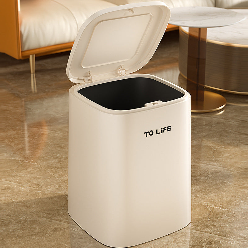 JOYSO™ Press Open Trash Can for Kitchen & Bathroom