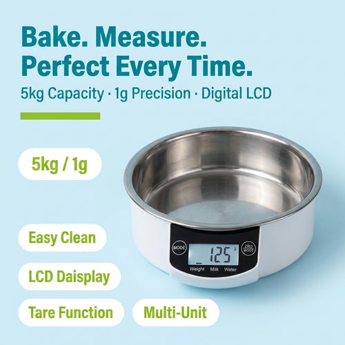 JOYSO™ Digital Stainless Steel Kitchen Baking Scale