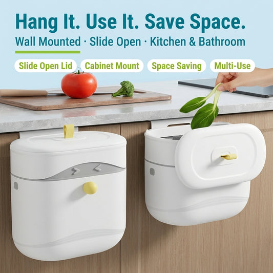 JOYSO™ Wall Mounted Hanging Trash Can for Kitchen