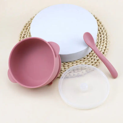 0335-5 Silicone Plate and Spoon