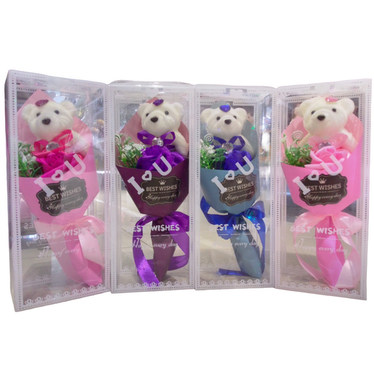 Gifting bouqet with Bear