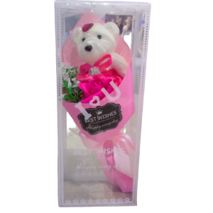 Gifting bouqet with Bear